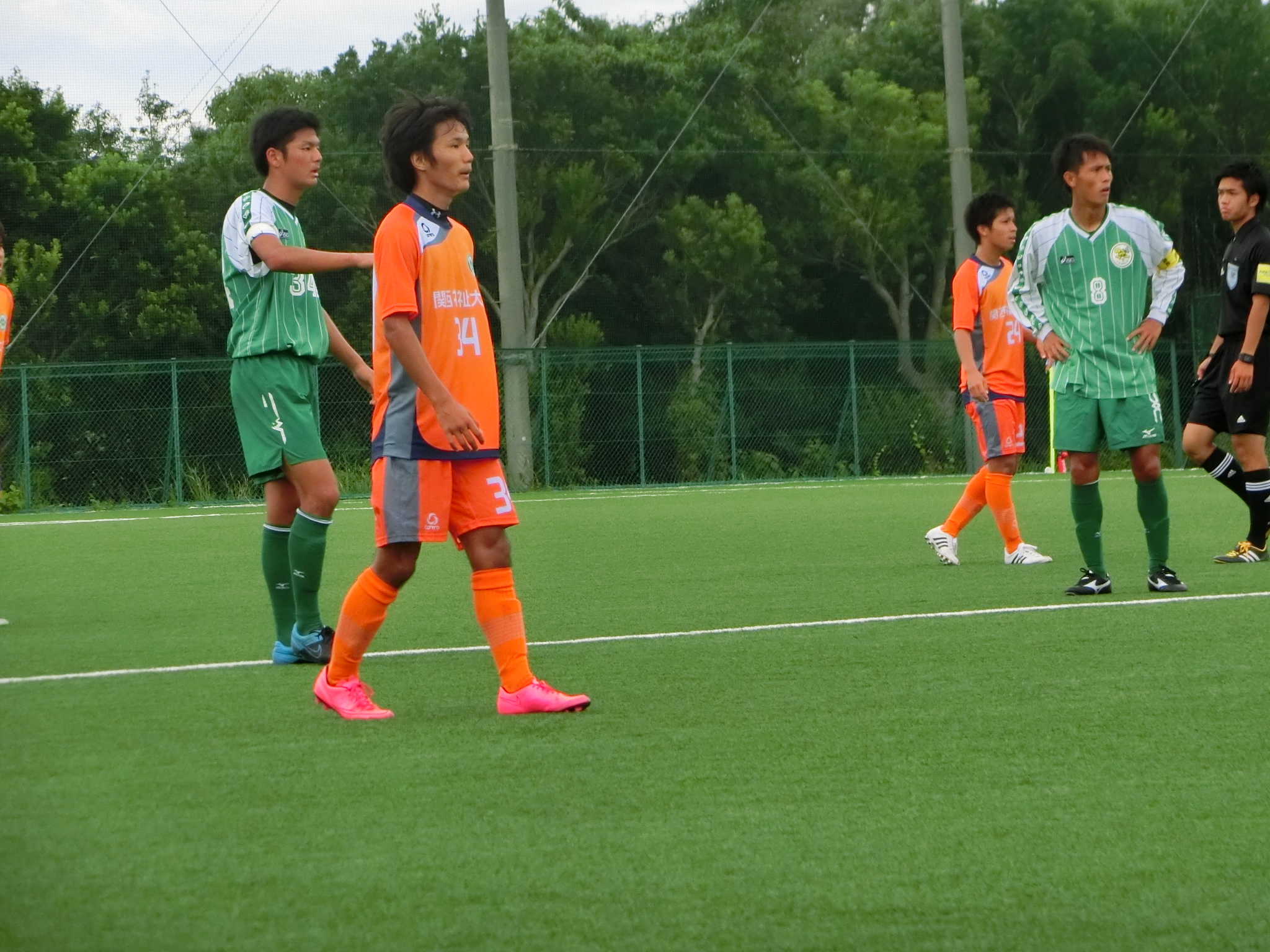 Iリーグ後期第2節 Vs 大阪体育大学b1 公式戦情報 関西福祉大学 サッカー部